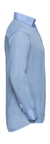 Russell Europe Men`s LS Ultimate Non-iron Shirt, White, S/15&quot; bedrucken, Art.-Nr. 756000001