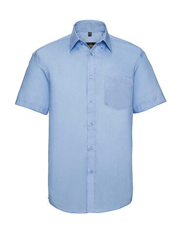 Russell Europe Men`s Ultimate Non-iron Shirt, White, S/15&quot; bedrucken, Art.-Nr. 757000001