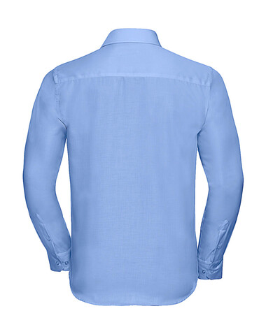 Russell Europe Tailored Ultimate Non-iron Shirt LS, Black, 4XL/19.5" bedrucken, Art.-Nr. 758001017