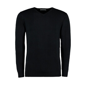 Kustom Kit Classic Fit Arundel V Neck Sweater, Black, XXS bedrucken, Art.-Nr. 762111011 Kustom Kit Classic Fit Arundel V Neck Sweater, Black, XXS bedrucken, Art.-Nr. 762111011