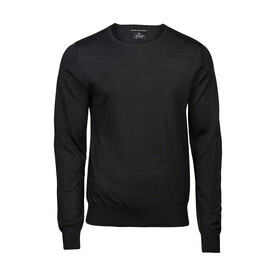 Tee Jays Men`s Crew Neck Sweater, Black, S bedrucken, Art.-Nr. 763541013 Tee Jays Men`s Crew Neck Sweater, Black, S bedrucken, Art.-Nr. 763541013