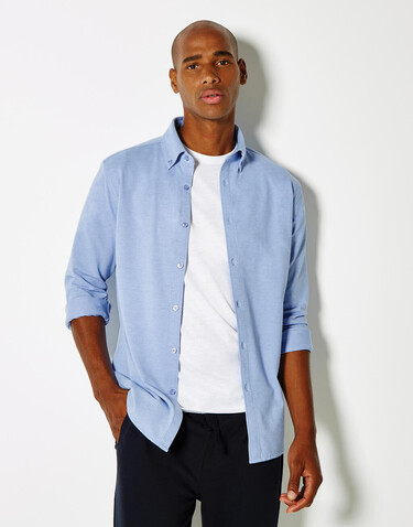 Kustom Kit Tailored Fit Superwash® 60º Pique Shirt, White, S bedrucken, Art.-Nr. 779110003