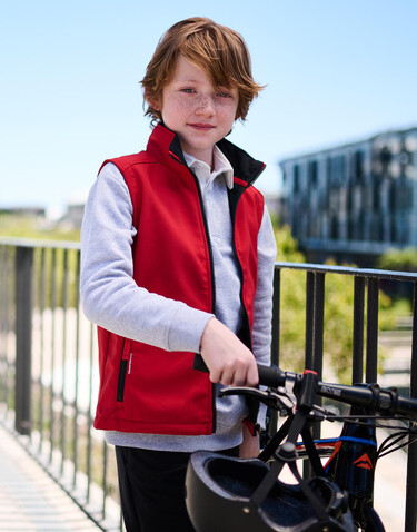Regatta Junior Ablaze Softshell Bodywarmer, Classic Red/Black, 9-10 (140) bedrucken, Art.-Nr. 779174515 Regatta Junior Ablaze Softshell Bodywarmer, Classic Red/Black, 9-10 (140) bedrucken, Art.-Nr. 779174515