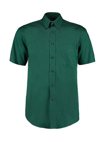 Kustom Kit Classic Fit Premium Oxford Shirt SSL, White, XS bedrucken, Art.-Nr. 784110000