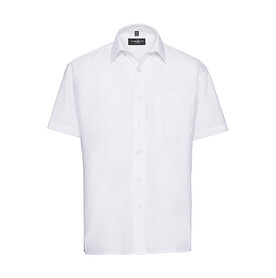 Russell Europe Poplin Shirt, White, S bedrucken, Art.-Nr. 792000003