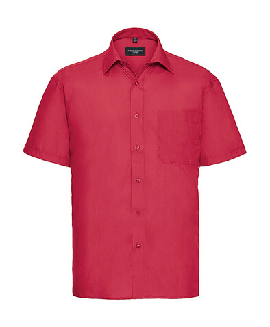 Russell Europe Poplin Shirt, White, S bedrucken, Art.-Nr. 792000003