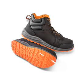 Result Stirling Safety Boot, Black/Grey/Orange, 37 (UK 4) bedrucken, Art.-Nr. 799331970