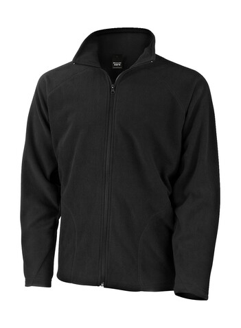 Result Microfleece Jacket, Black, S bedrucken, Art.-Nr. 801331013