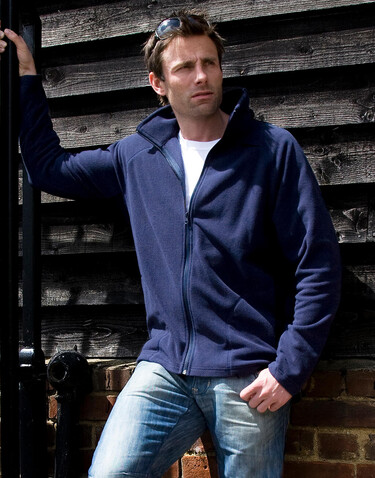 Result Microfleece Jacket, Black, S bedrucken, Art.-Nr. 801331013