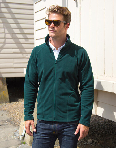 Result Microfleece Jacket, White, S bedrucken, Art.-Nr. 801330003