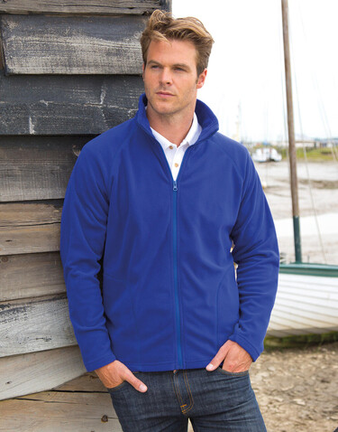 Result Microfleece Jacket, Royal, M bedrucken, Art.-Nr. 801333004