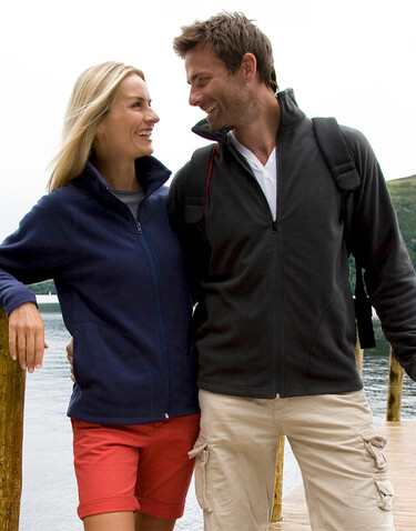 Result Microfleece Jacket, White, XS bedrucken, Art.-Nr. 801330002