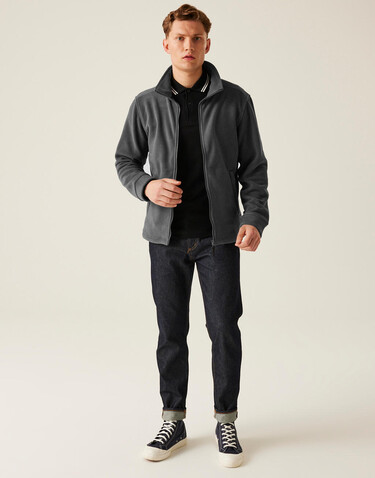 Regatta Classic Fleece Jacket, Black, S bedrucken, Art.-Nr. 802171013
