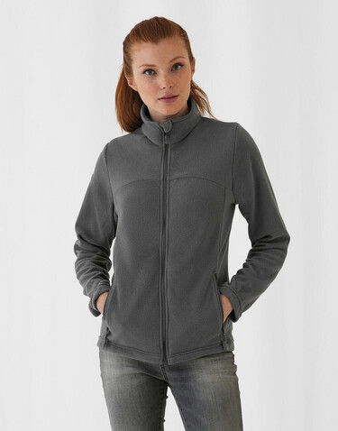 B &amp; C Coolstar/women Fleece Full Zip, Black, XS bedrucken, Art.-Nr. 802421012