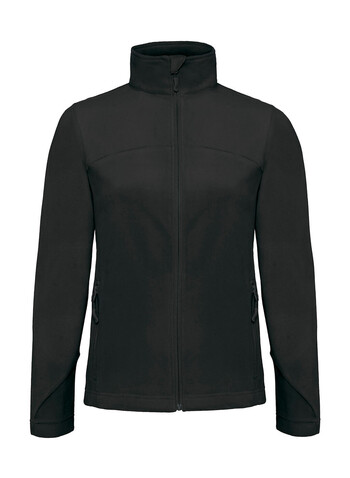 B &amp; C Coolstar/women Fleece Full Zip, Black, XL bedrucken, Art.-Nr. 802421016