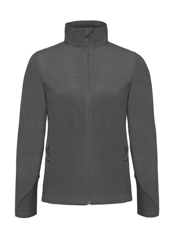 B &amp; C Coolstar/women Fleece Full Zip, Steel Grey, S bedrucken, Art.-Nr. 802421113
