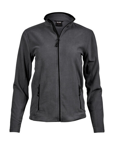 Tee Jays Ladies` Active Fleece, Dark Grey, 2XL bedrucken, Art.-Nr. 802541287
