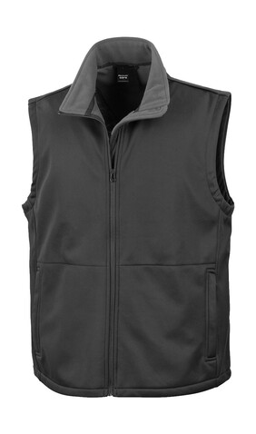 Result Core Softshell Bodywarmer, Black, S bedrucken, Art.-Nr. 806331013