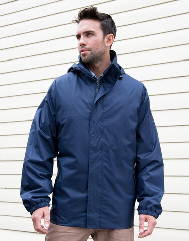 Result 3-in-1 Jacket with quilted Bodywarmer, Black, XS bedrucken, Art.-Nr. 807331012