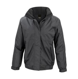 Result Ladies` Channel Jacket, Black, XS (8) bedrucken, Art.-Nr. 810331012