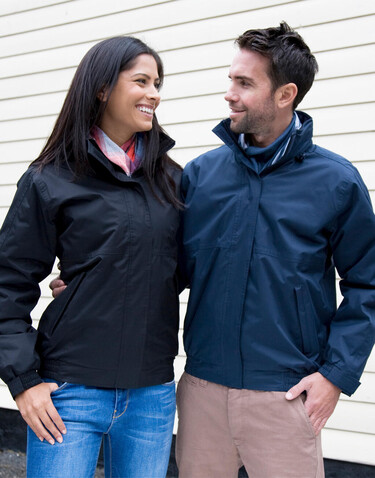 Result Ladies` Channel Jacket, Black, XS (8) bedrucken, Art.-Nr. 810331012