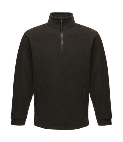 Regatta Thor Overhead 1/4 Zip Fleece, Black, S bedrucken, Art.-Nr. 811171013