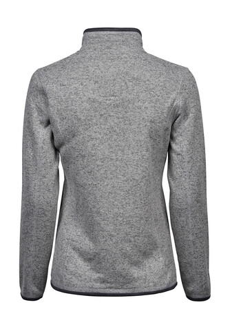Tee Jays Ladies` Outdoor Fleece Jacket, Navy Melange, S bedrucken, Art.-Nr. 811542093