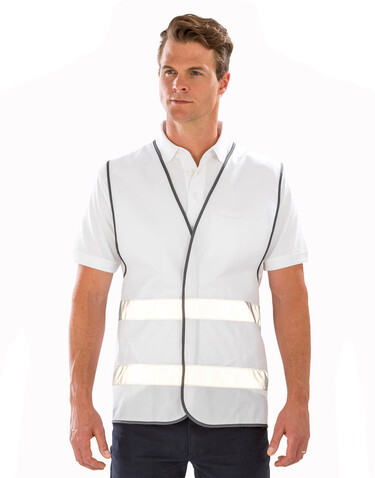 Result Core Enhanced Visibility Vest, Fluorescent Yellow, S/M bedrucken, Art.-Nr. 812336054