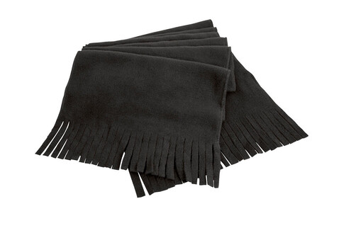 Result Polartherm™ Tassel Scarf, Black, One Size bedrucken, Art.-Nr. 814331010