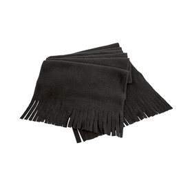Result Polartherm™ Tassel Scarf, Black, One Size bedrucken, Art.-Nr. 814331010