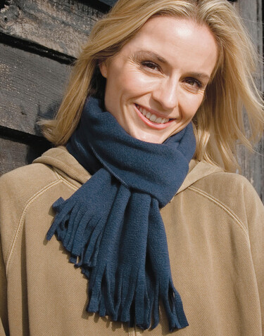 Result Polartherm™ Tassel Scarf, Black, One Size bedrucken, Art.-Nr. 814331010