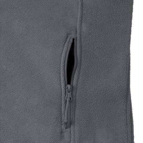 Russell Europe Ladies` Full Zip Outdoor Fleece, Black, XS bedrucken, Art.-Nr. 819001012