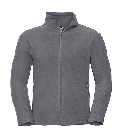 Russell Europe Men`s Full Zip Outdoor Fleece, Black, XS bedrucken, Art.-Nr. 820001012