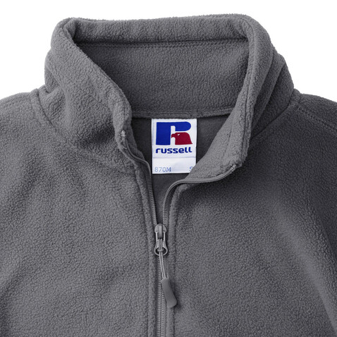 Russell Europe Men`s Full Zip Outdoor Fleece, Burgundy, XL bedrucken, Art.-Nr. 820004486