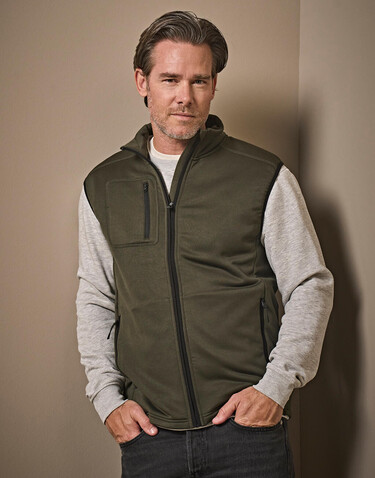 Tee Jays Stretch Fleece Bodywarmer, Navy, S bedrucken, Art.-Nr. 820542003