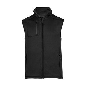 Tee Jays Stretch Fleece Bodywarmer, Black, XS bedrucken, Art.-Nr. 820541012