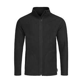 Stedman Fleece Jacket, Black Opal, S bedrucken, Art.-Nr. 823051023