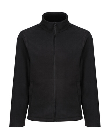 Regatta Micro Full Zip Fleece, Black, S bedrucken, Art.-Nr. 823171013