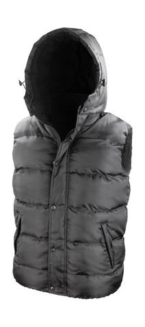 Result Nova Lux Padded Gilet, Black, XS bedrucken, Art.-Nr. 823331012