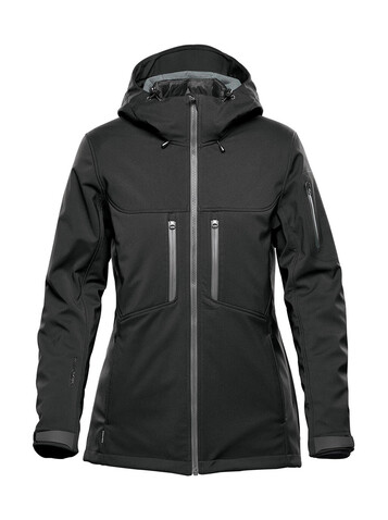 StormTech Women`s Epsilon System Jacket, Black, S bedrucken, Art.-Nr. 828181013