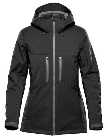 StormTech Women`s Epsilon System Jacket, Black, S bedrucken, Art.-Nr. 828181013