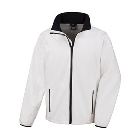 Result Printable Softshell Jacket, White/Black, S bedrucken, Art.-Nr. 828330562 Result Printable Softshell Jacket, White/Black, S bedrucken, Art.-Nr. 828330562