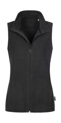 Stedman Fleece Vest Women, Black Opal, S bedrucken, Art.-Nr. 829051023