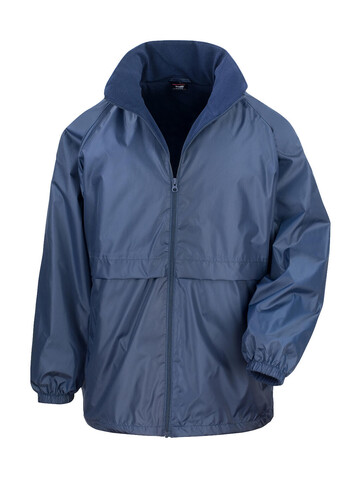 Result Microfleece Lined Jacket, Navy, M bedrucken, Art.-Nr. 830332004