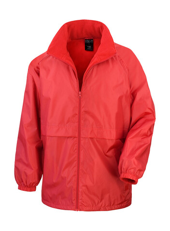 Result Microfleece Lined Jacket, Red, 2XL bedrucken, Art.-Nr. 830334007