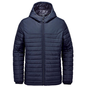 StormTech Men`s Nautilus Quilted Hoody, Navy, S bedrucken, Art.-Nr. 840182002