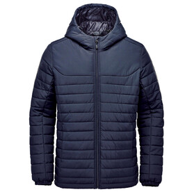 StormTech Men`s Nautilus Quilted Hoody, Navy, S bedrucken, Art.-Nr. 840182002