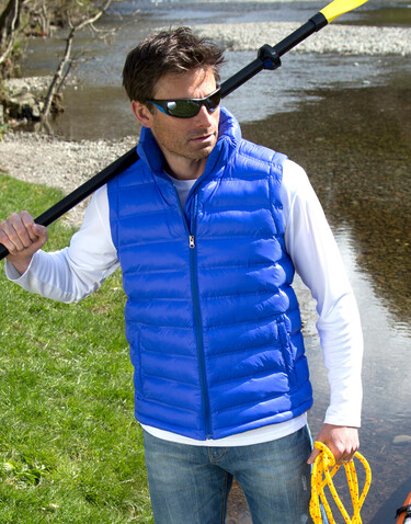 Result Ice Bird Padded Gilet, Grey, XL bedrucken, Art.-Nr. 844331276