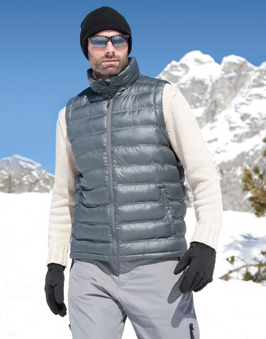 Result Ice Bird Padded Gilet, Grey, XL bedrucken, Art.-Nr. 844331276