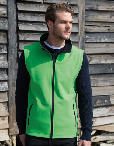 Result Men`s Printable Softshell Bodywarmer, Charcoal/Black, L bedrucken, Art.-Nr. 845331884 Result Men`s Printable Softshell Bodywarmer, Charcoal/Black, L bedrucken, Art.-Nr. 845331884